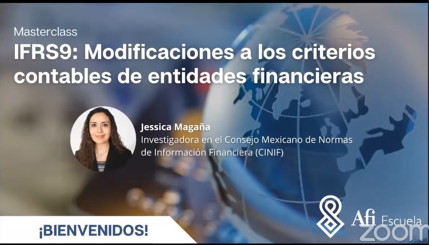 Masterclass IFRS9: Modificaciones a los criterios contables de entidades financieras