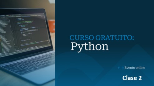 Curso gratuito en Python - 17 y 18 febrero clase 2