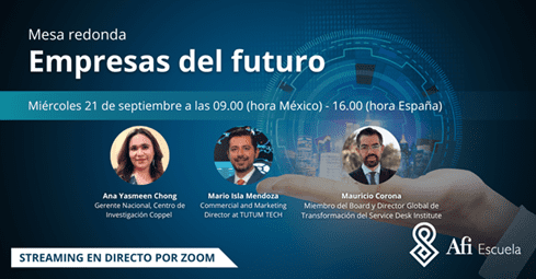 Mesa redonda Empresas del futuro